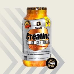 Creatine %100 Monohydrate Gold Nutrition - 300 g